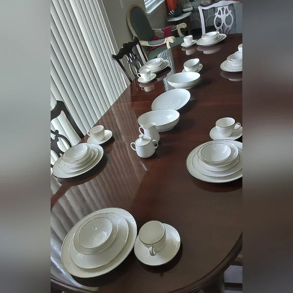 Noritake Ivory China Ambrosia 7567 Complete Table of 48 Pieces ( 72 Hours Sales) - Picture 2 of 4